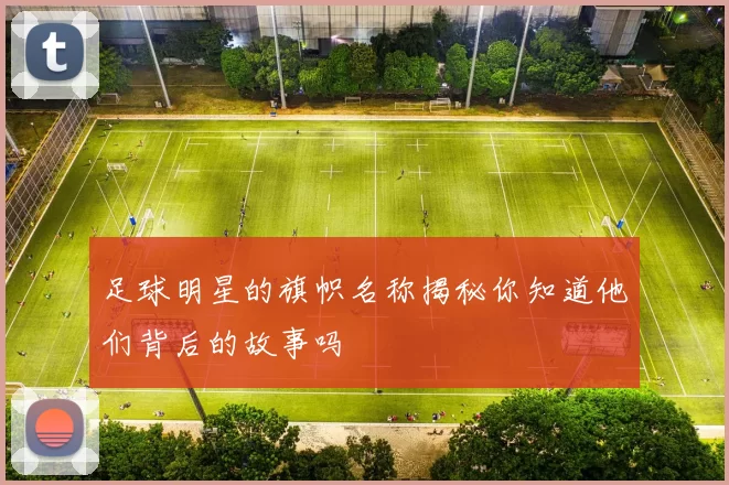 足球明星的旗帜名称揭秘你知道他们背后的故事吗