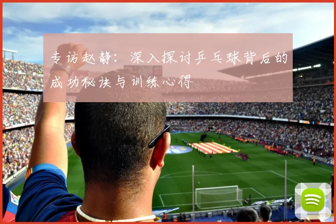 专访赵静：深入探讨乒乓球背后的成功秘诀与训练心得